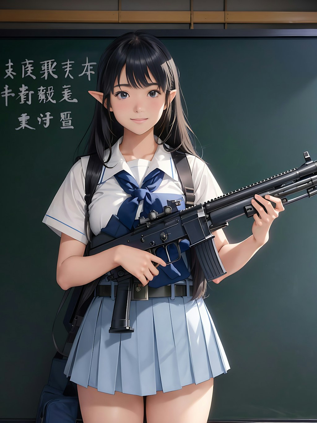 セーラー服と機関銃(古っ！)