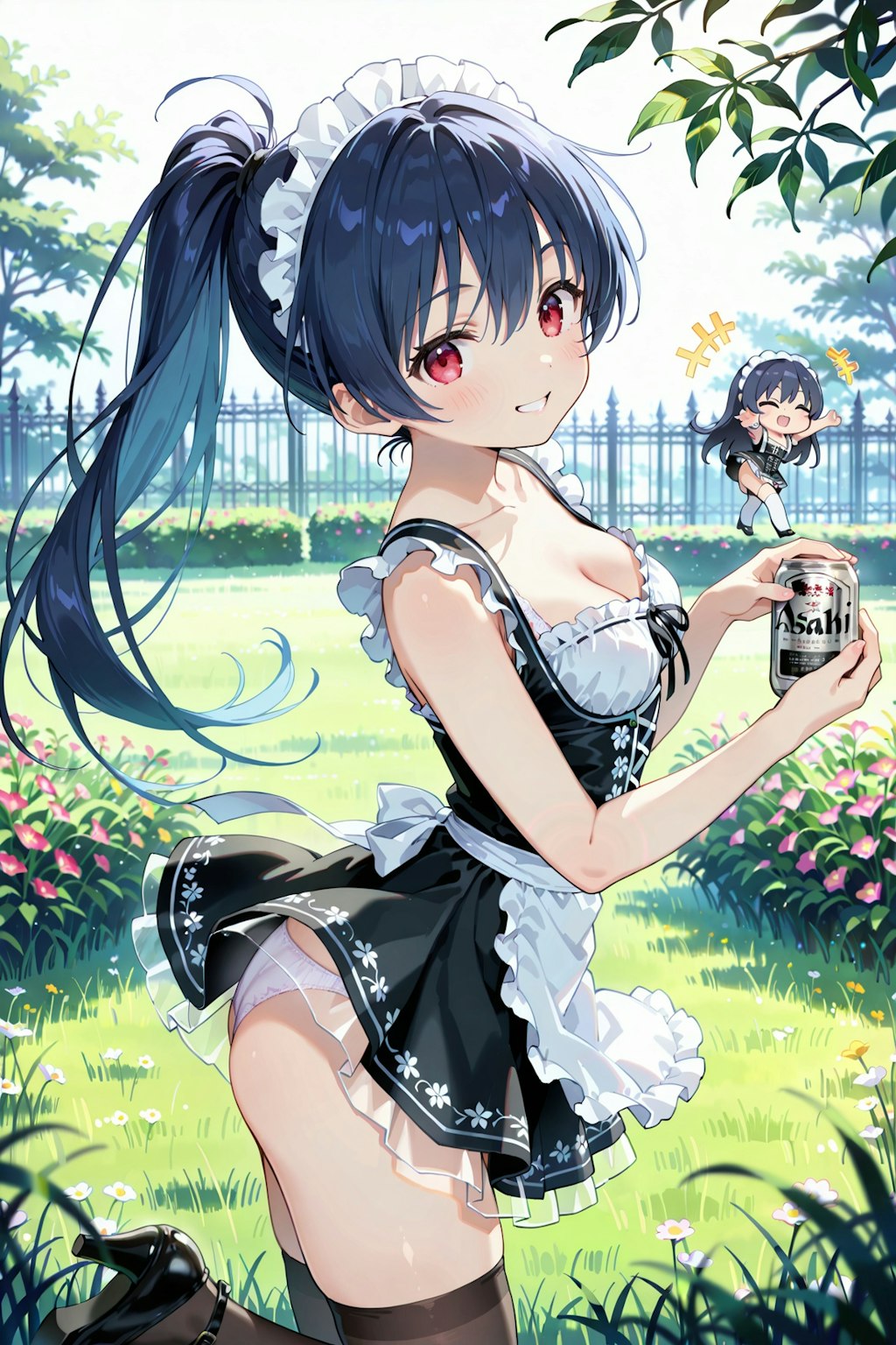 ディアンドルでパンチラ撮影会 Y615