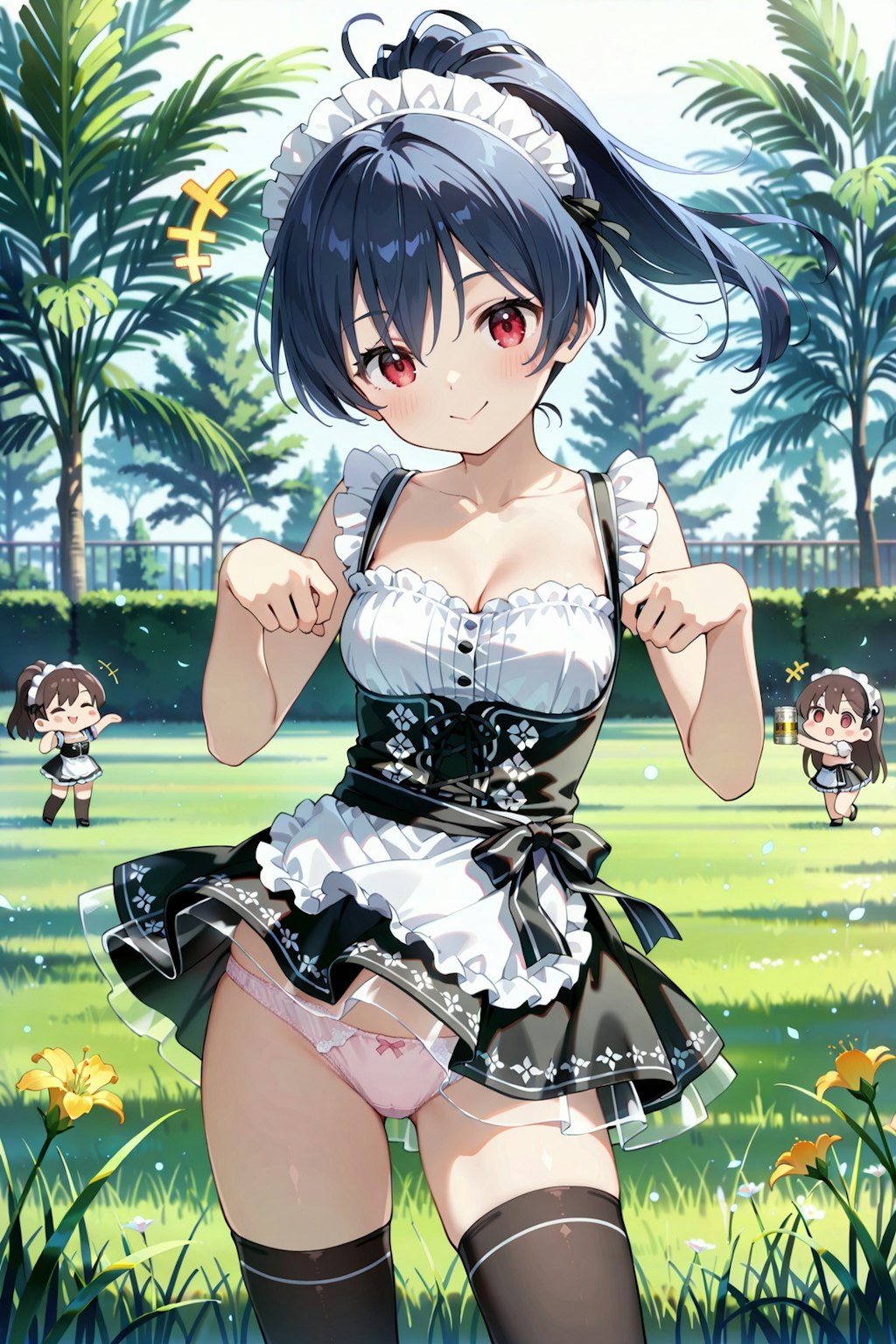 ディアンドルでパンチラ撮影会 Y615