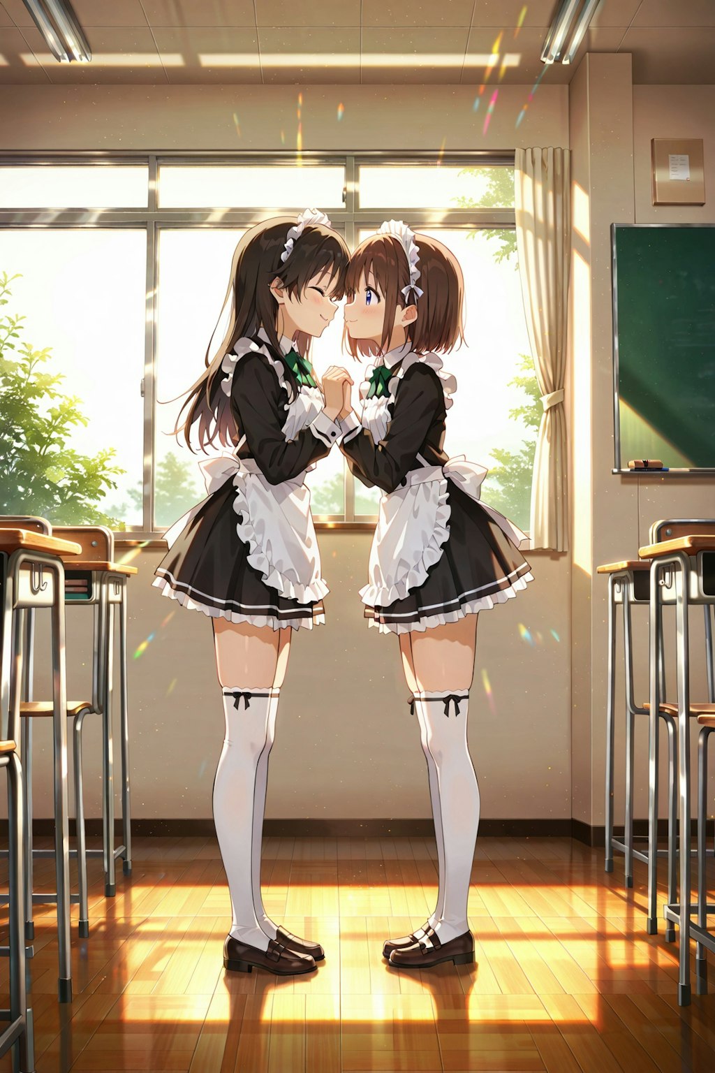 放課後メイドタイム♪ 百合授業