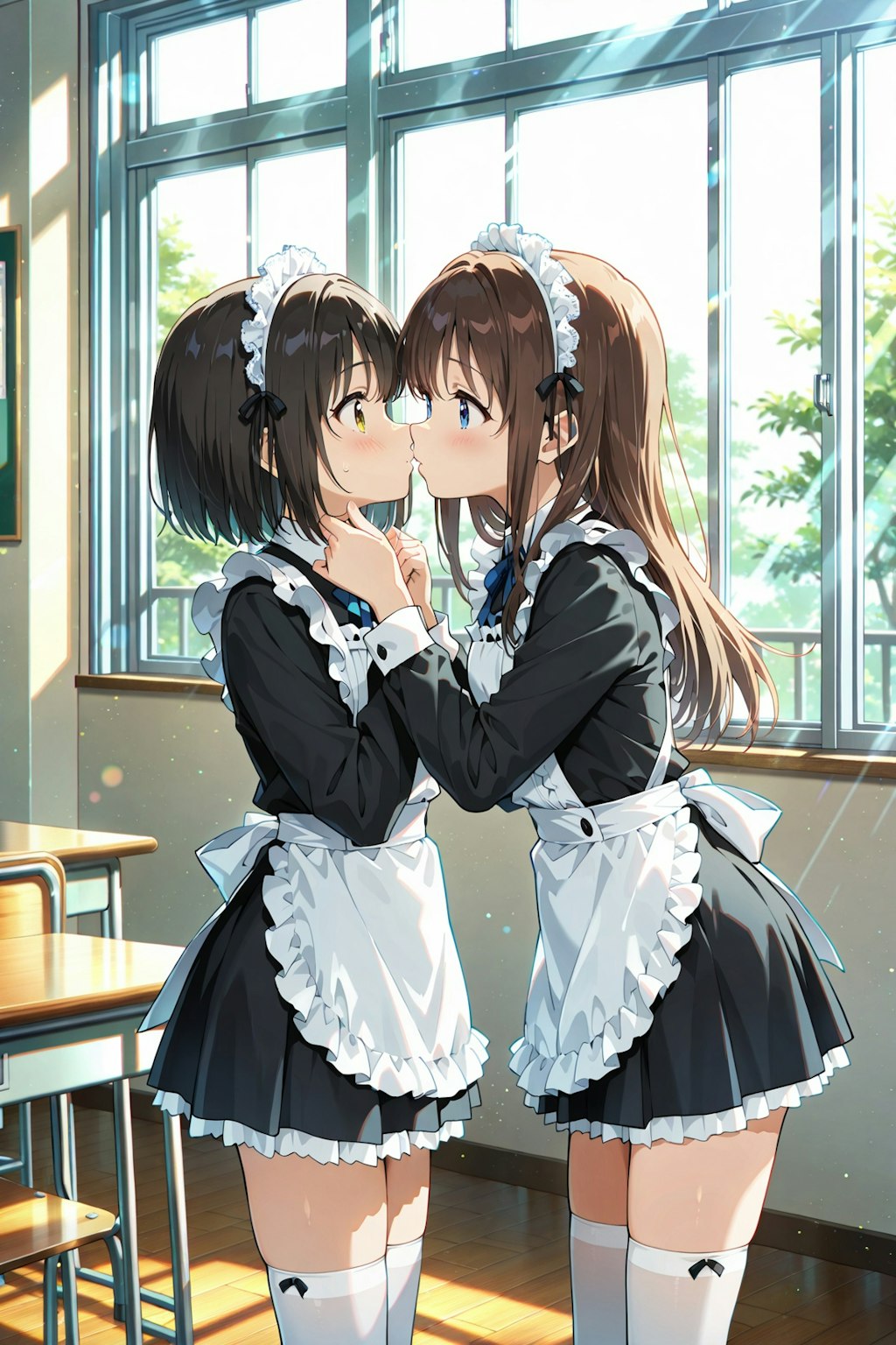 放課後メイドタイム♪ 百合授業