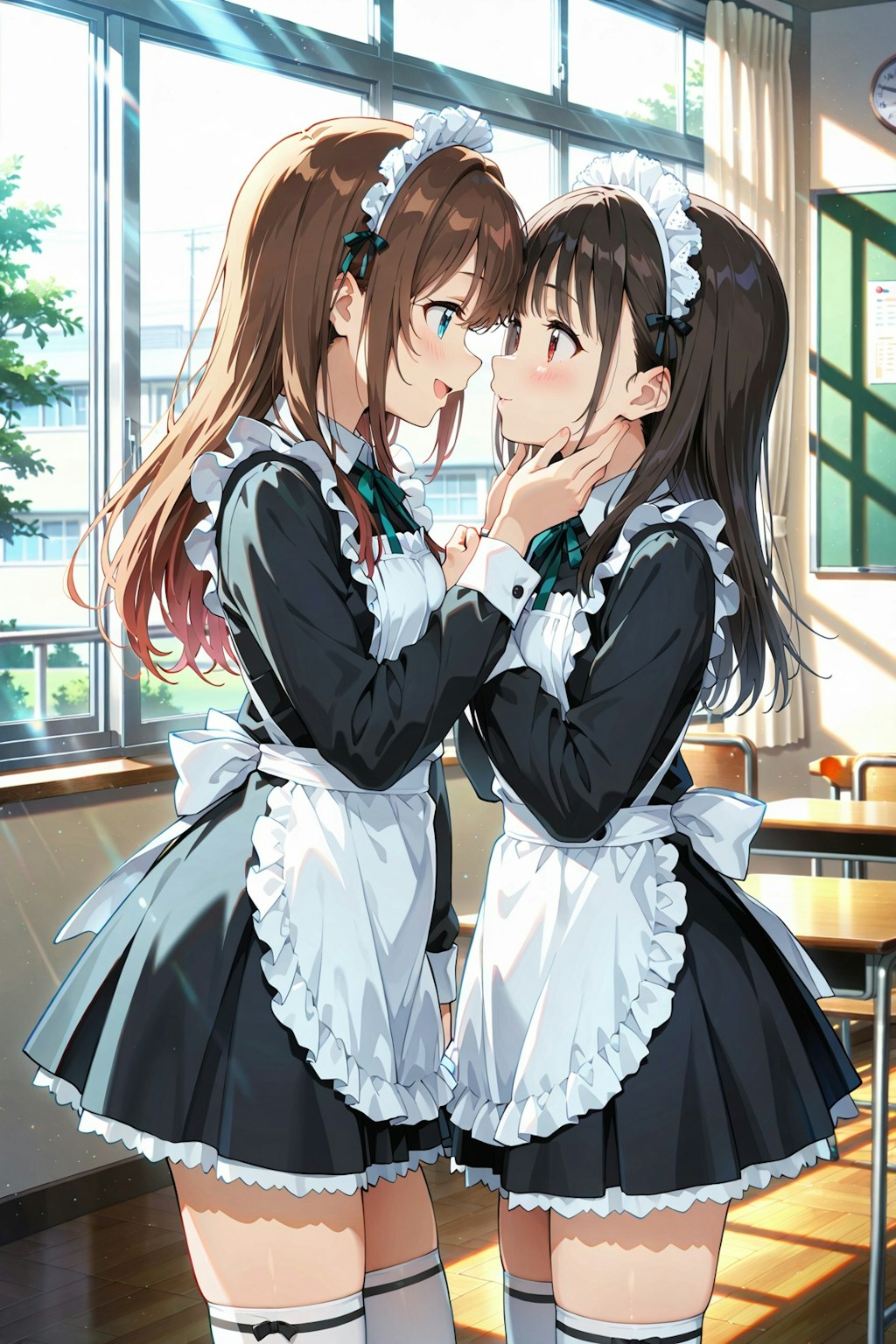 放課後メイドタイム♪ 百合授業