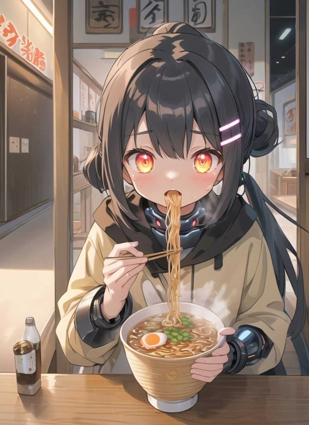 サイバー ラーメン少女