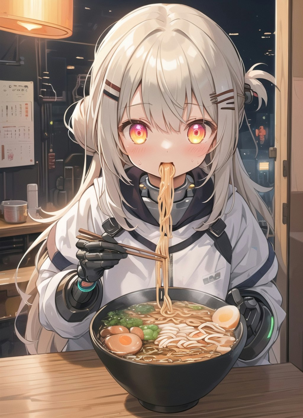 サイバー ラーメン少女