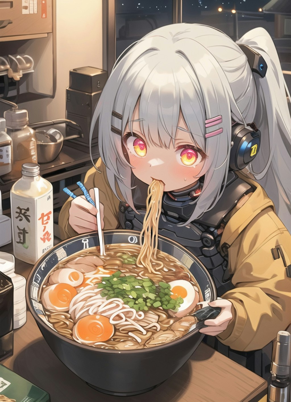 サイバー ラーメン少女