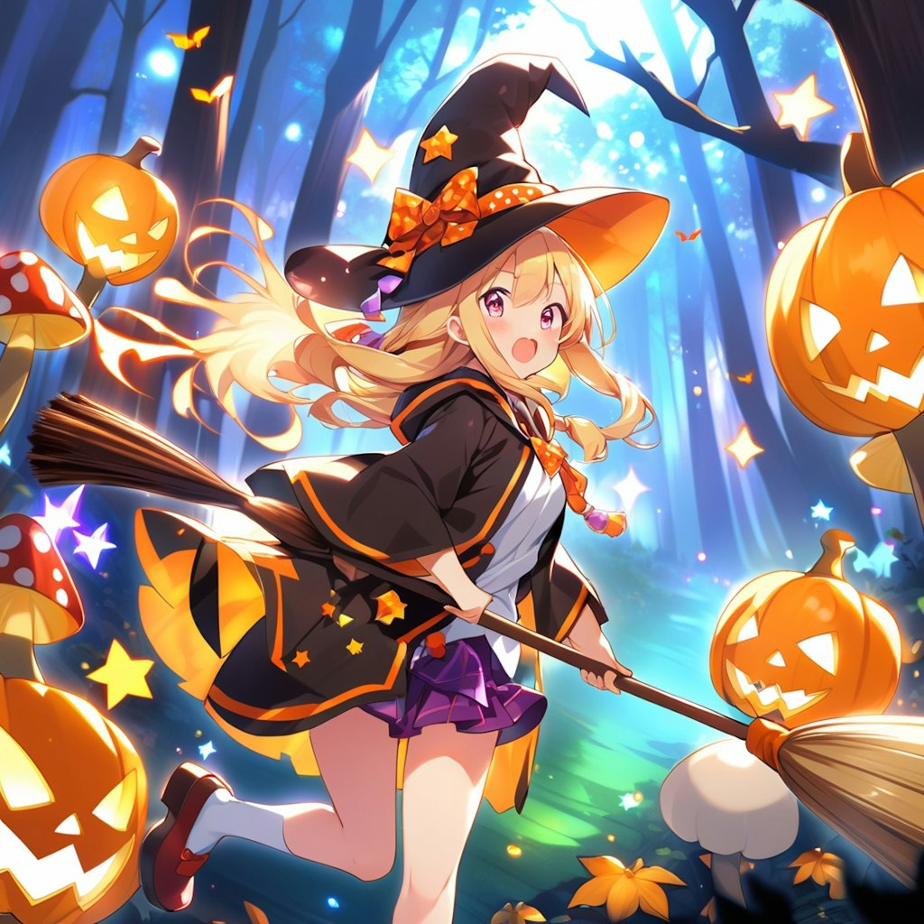 ハロウィン魔理沙