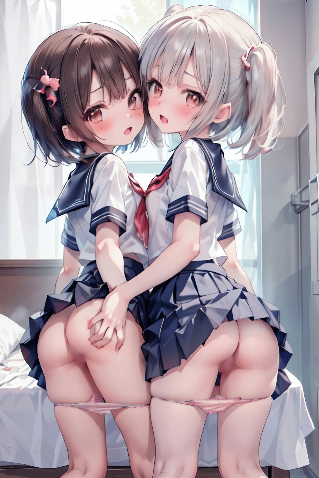 2人の少女・・・❤