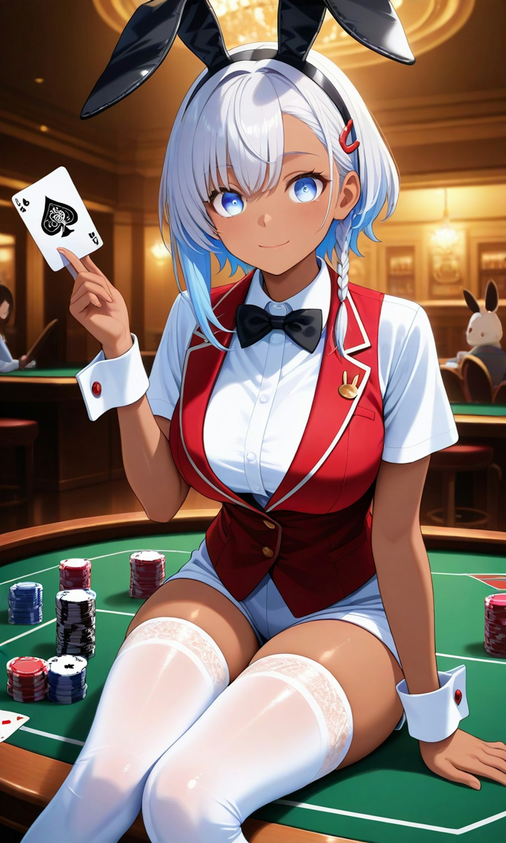 アタシと勝負する？