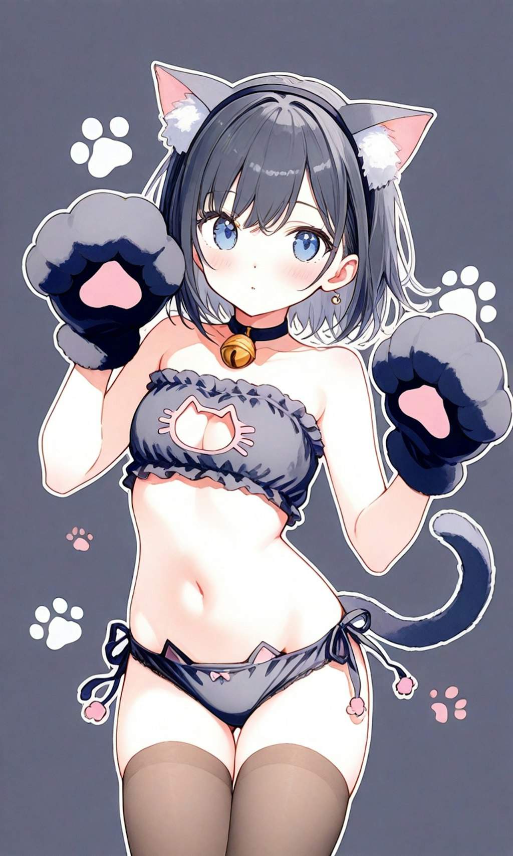 猫さんランジェリー。