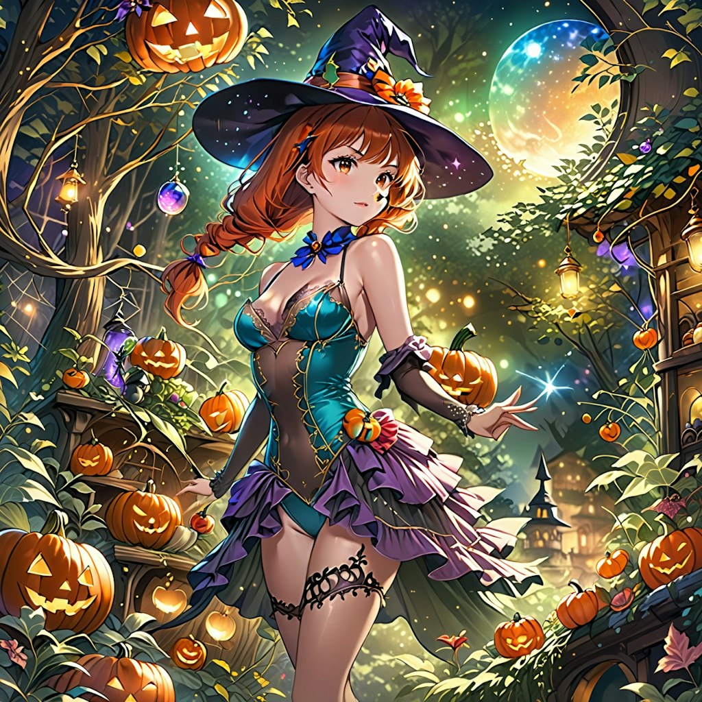 ハロウィン気分を味わおう(*^-^*)💕🎃