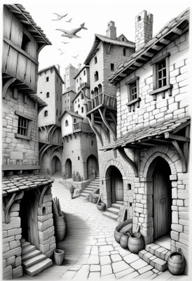 Some medieval cities 01