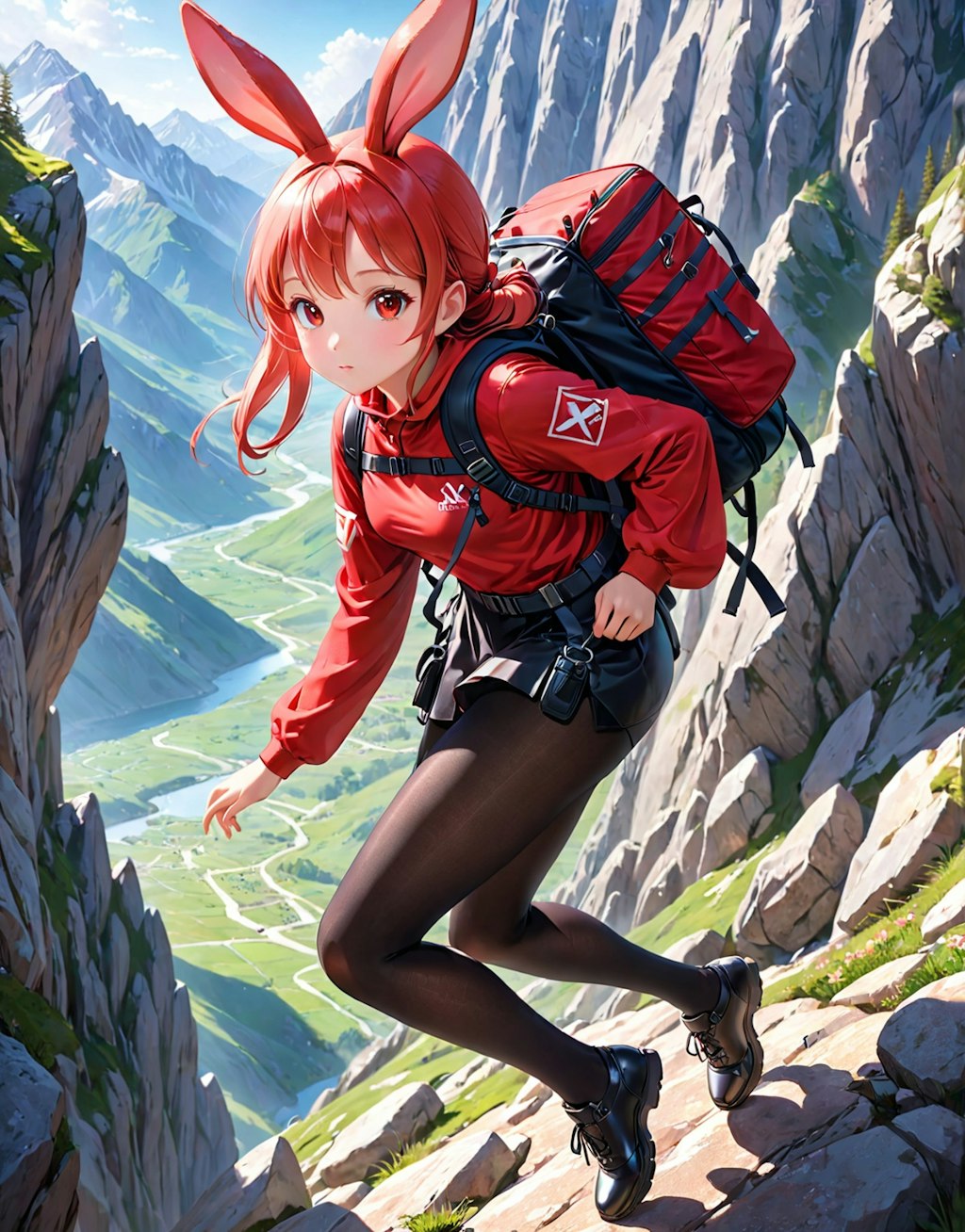 登山スタイル