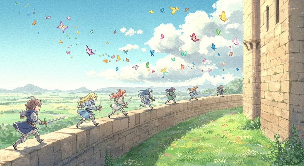 魔王軍を阻止しよう-おこぼれ編