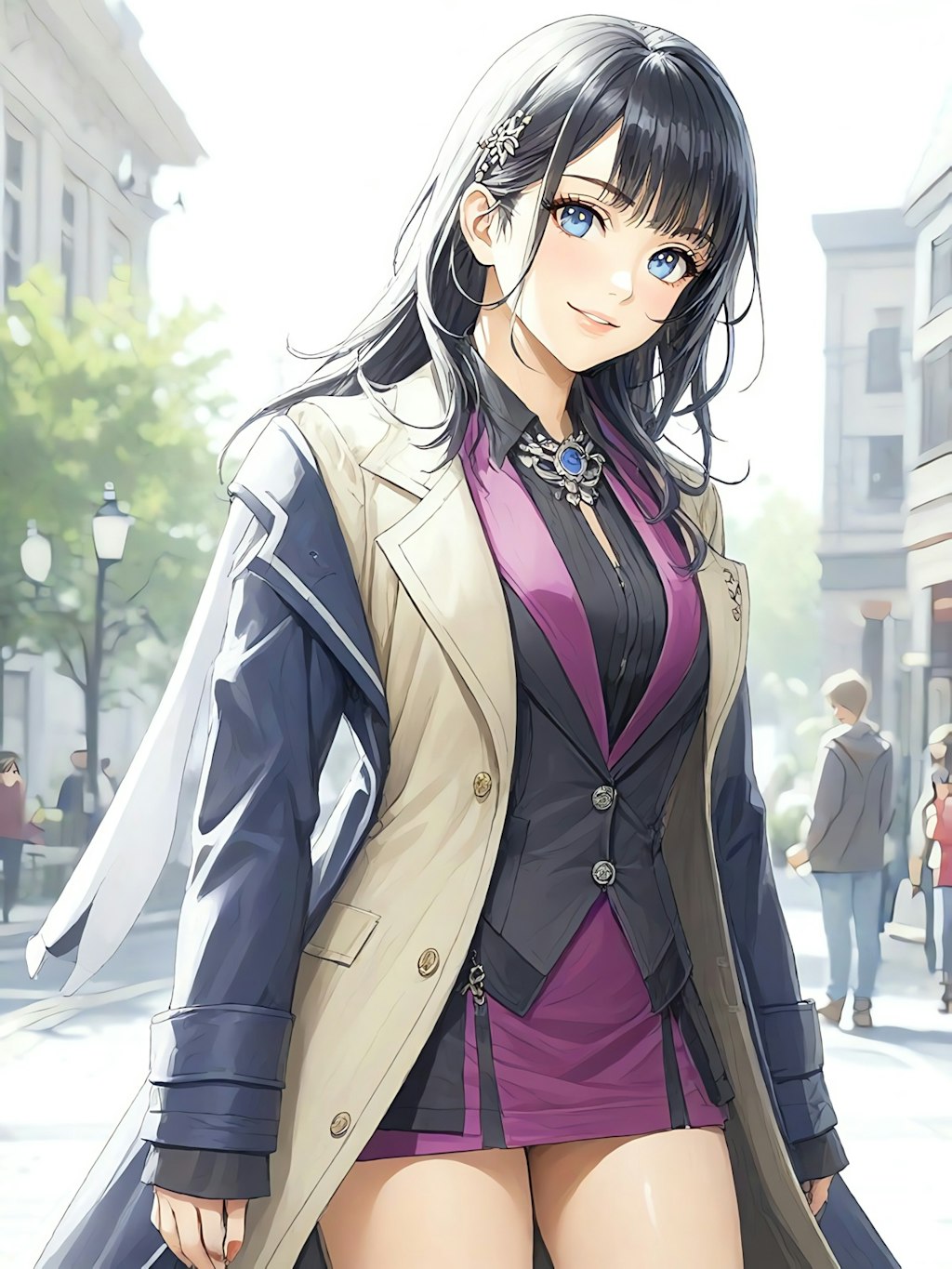 ミニスカスーツ