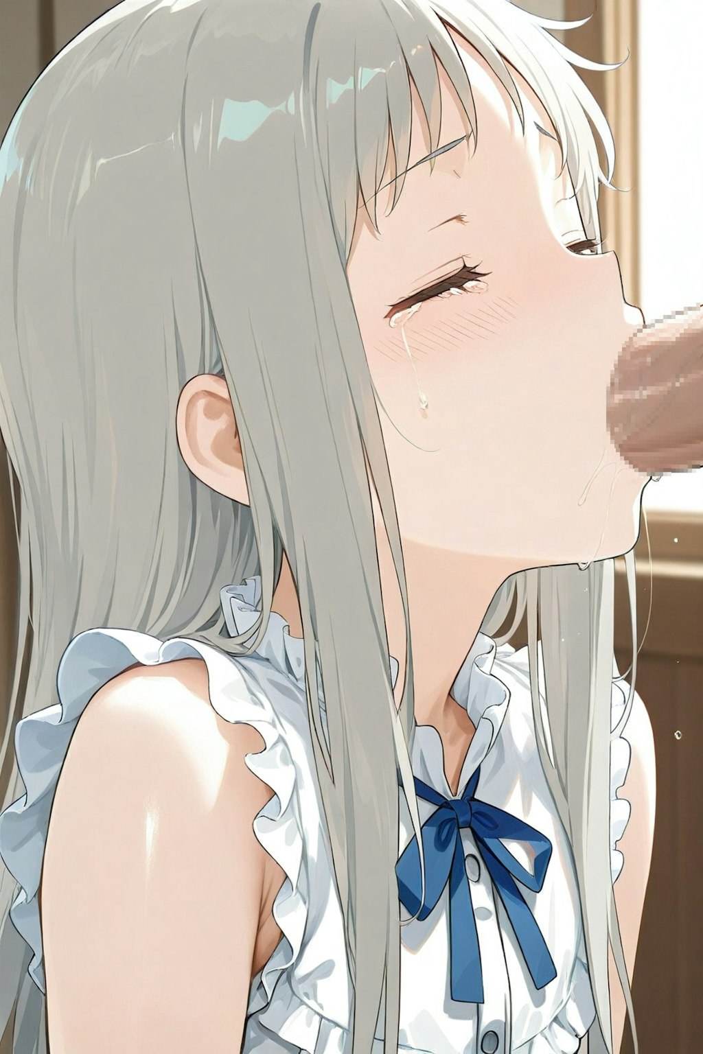 グヘヘ…　そ、そのままごっくんするんだナ