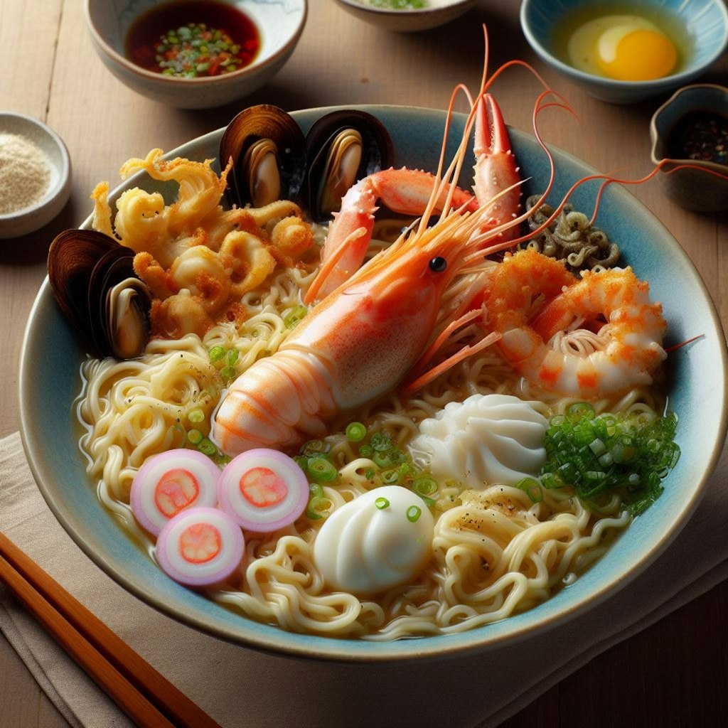 妖怪seafood noodle