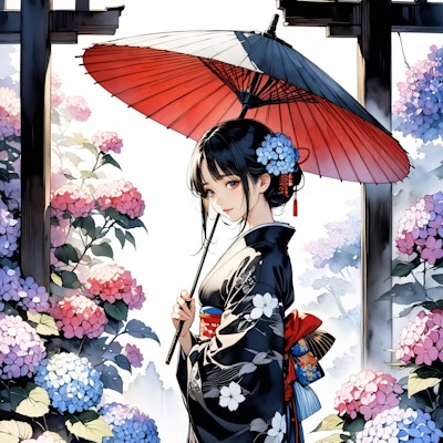 紫陽花
