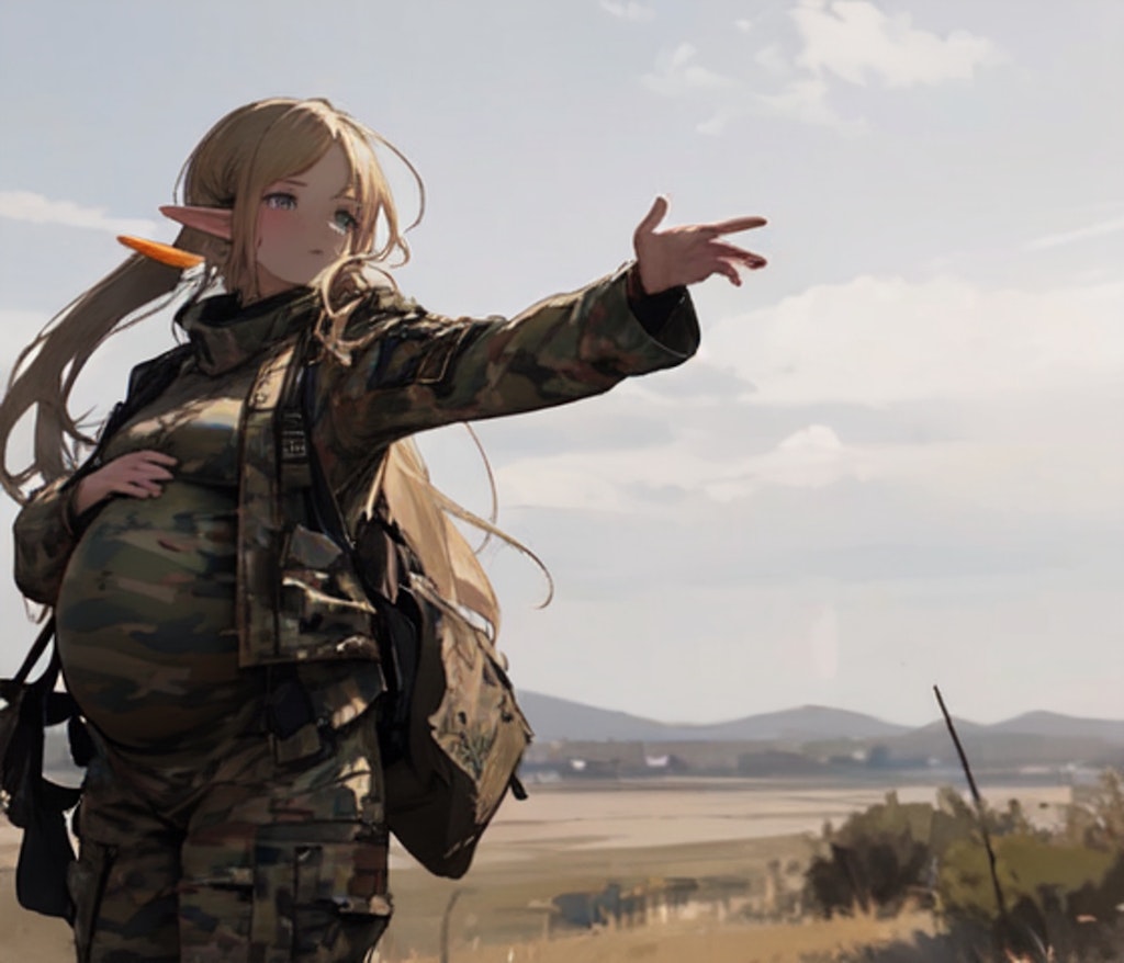 戦闘妊娠少女１８