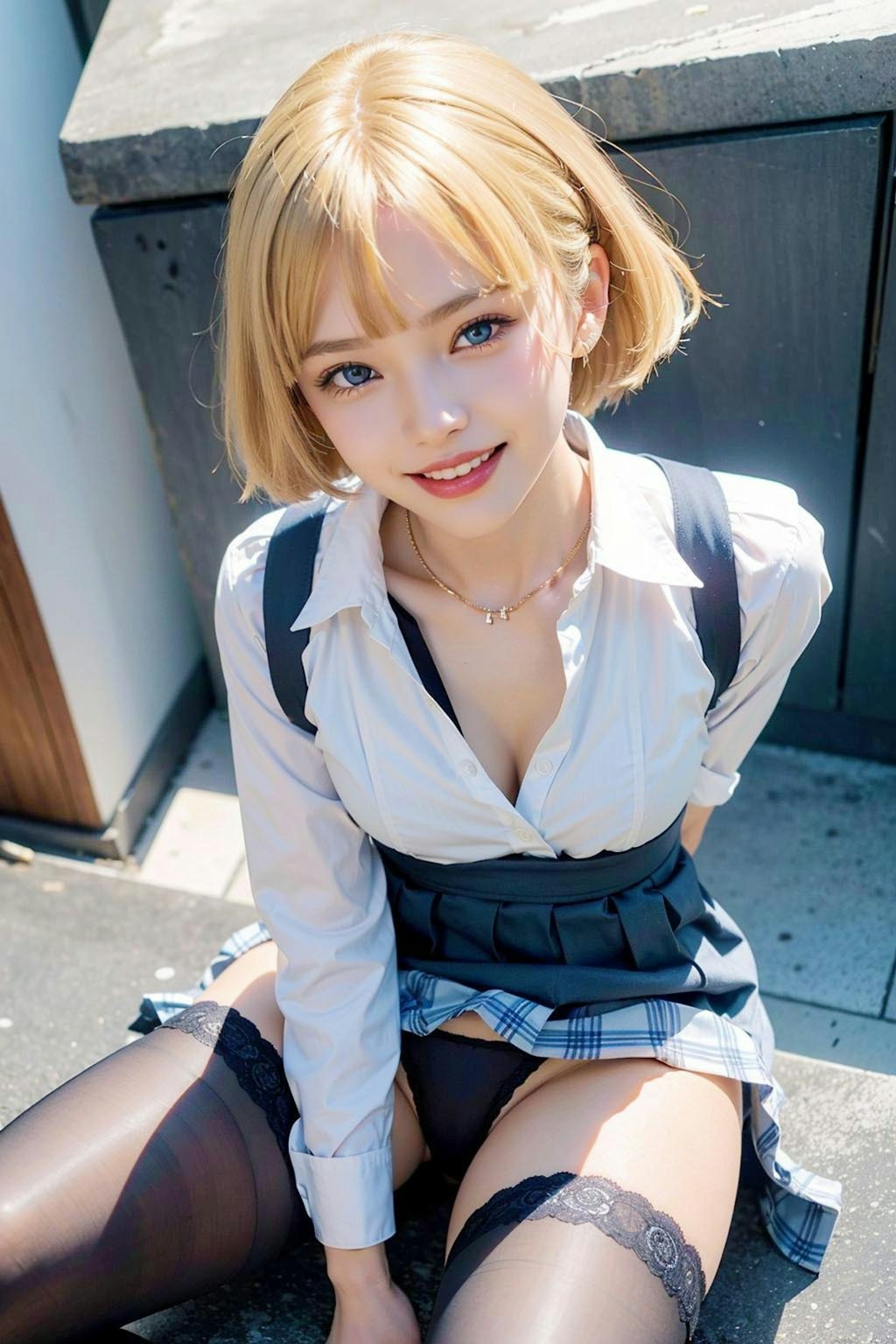 AIイラスト白ギャル貧乳ロリ顔 エロ画像 18歳女子校生海外コスプレイヤー「お父さんと、だきあうことで、家族のキズナが深まるんだと思うよ！」 |  chichi-pui（ちちぷい）AIグラビア・AIフォト専用の投稿＆生成サイト