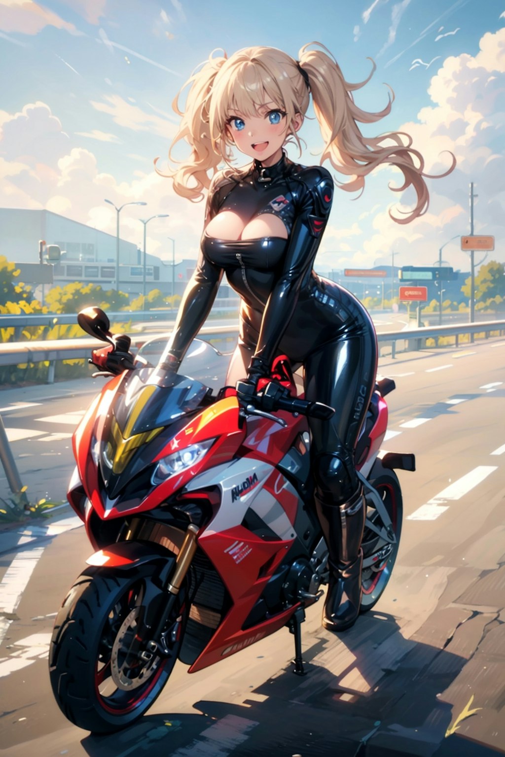 バイク乗りのワカメちゃん_20240104