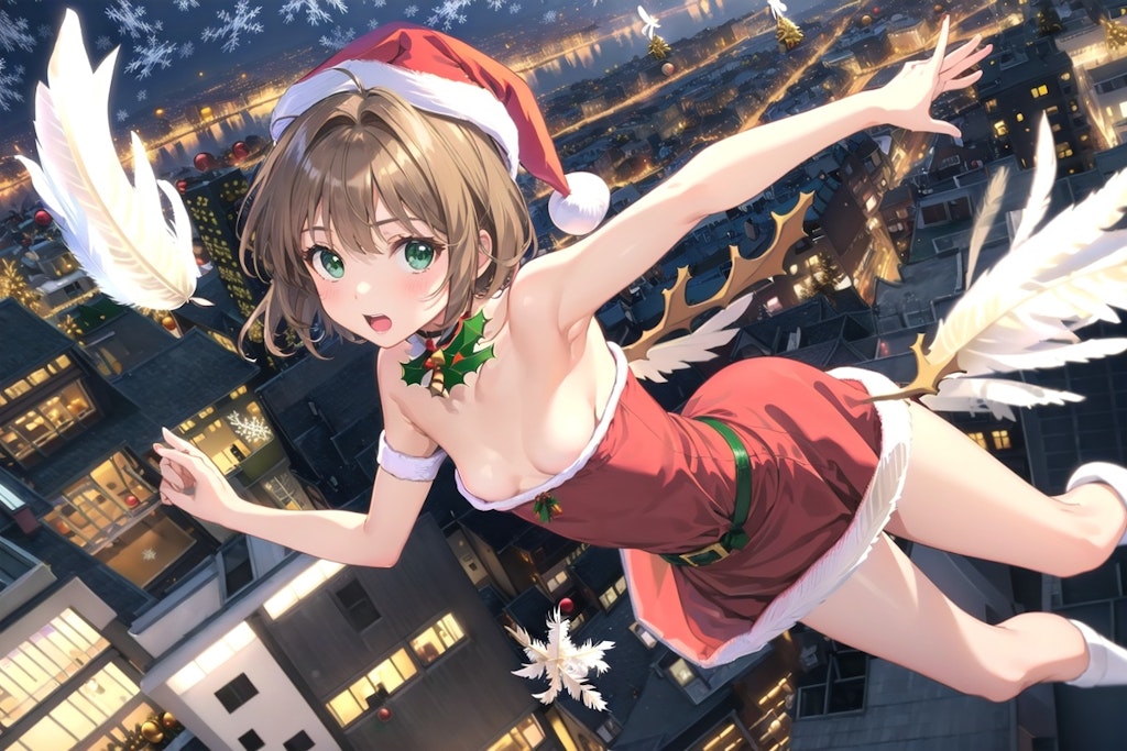 クリスマスカード from さくらちゃん