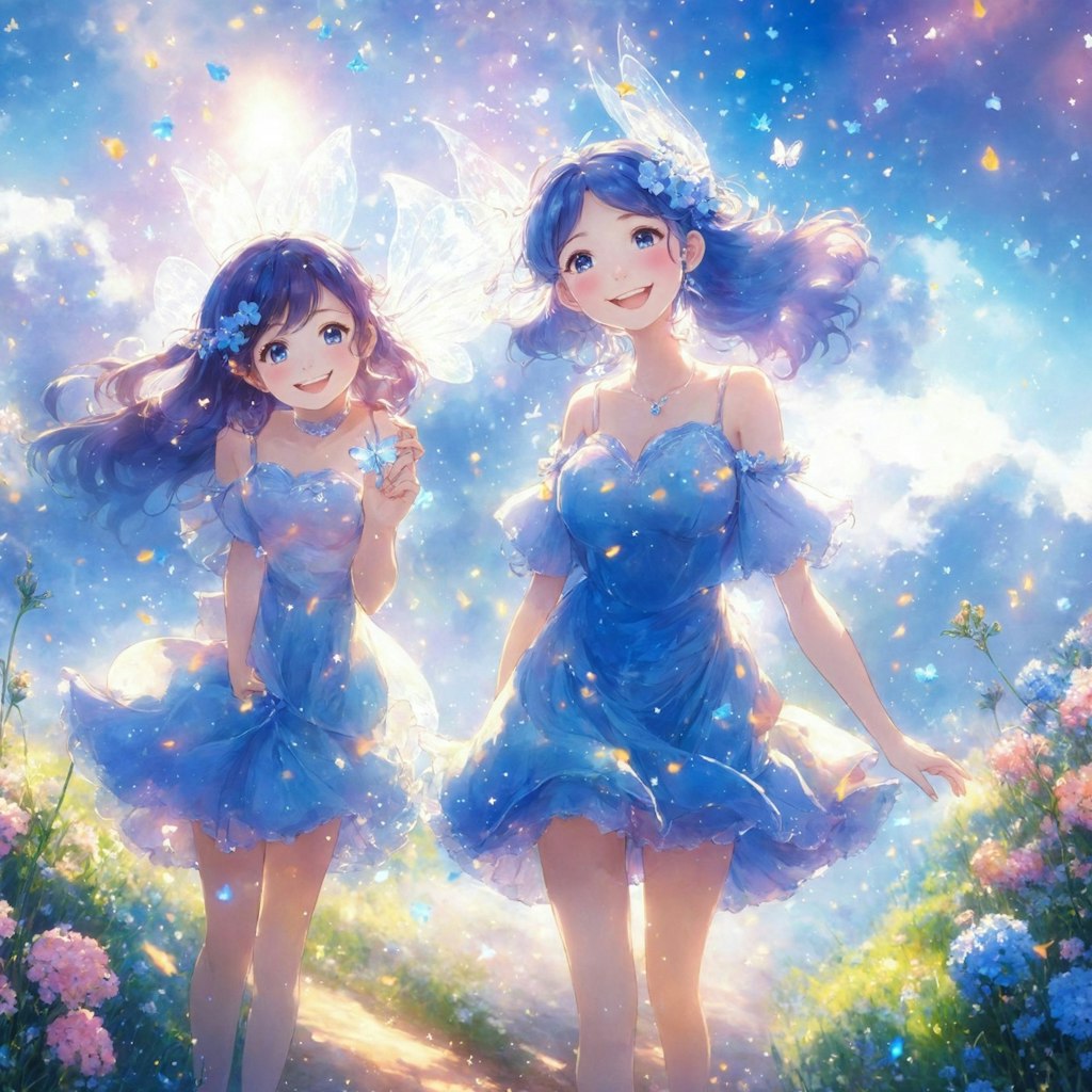 ネモフィラってステキです