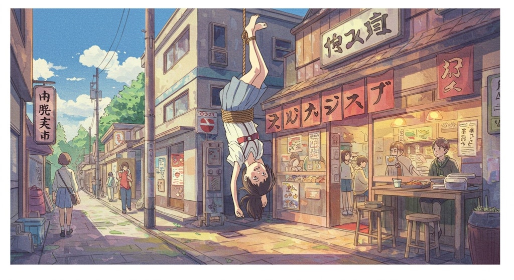 いろんな場所で吊られてみた