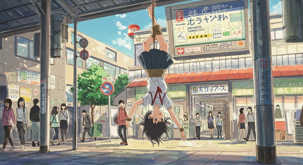 いろんな場所で吊られてみた