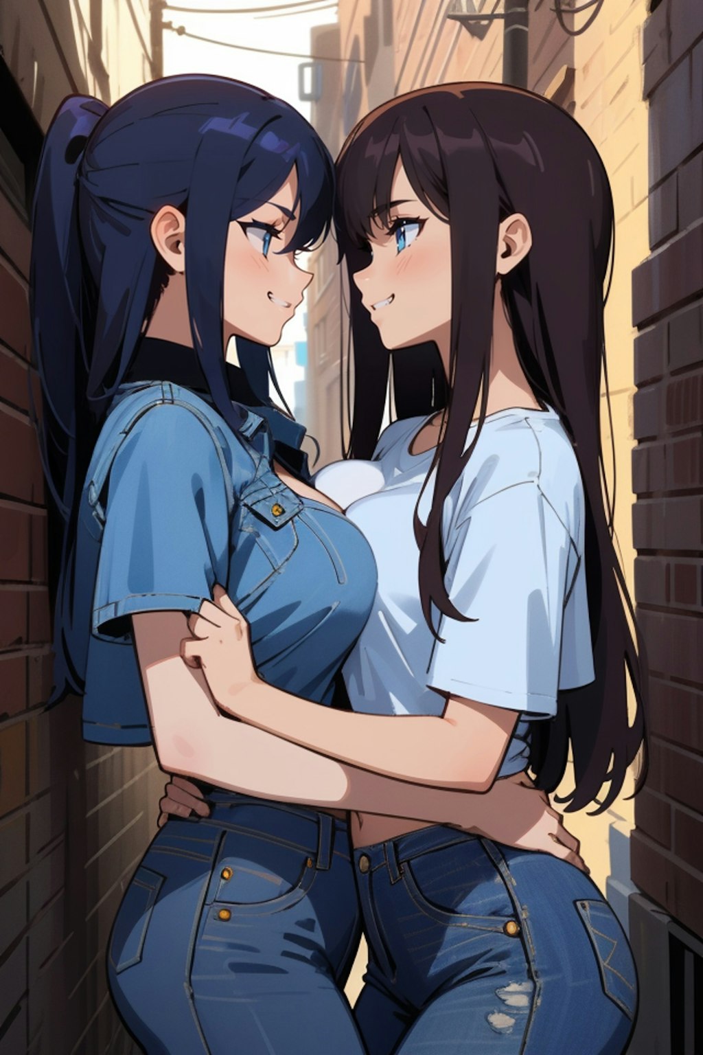 路地裏百合