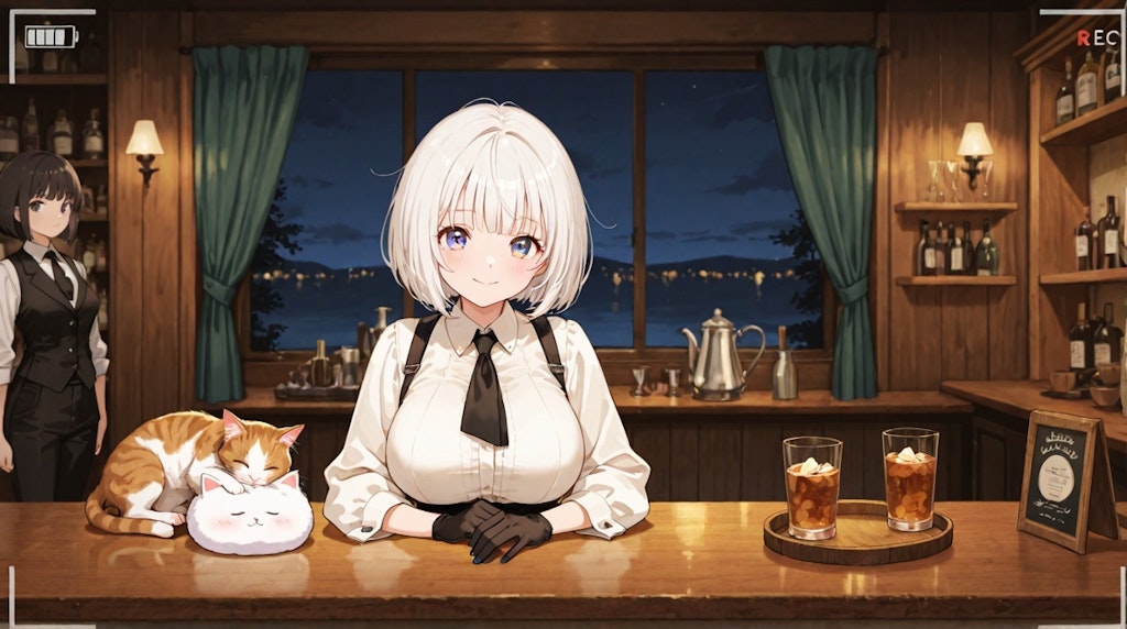 猫のいるBAR　　　　　　　　　　　うさぎもいるよ