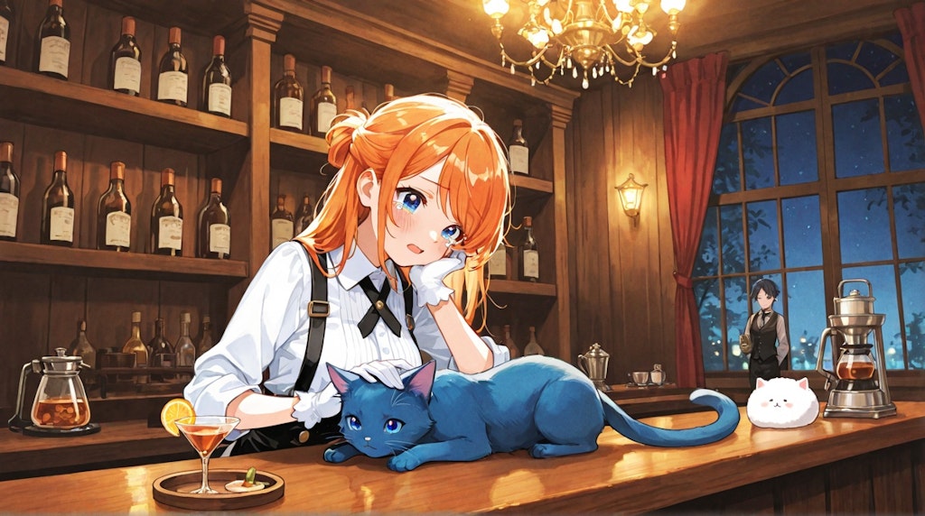 猫のいるBAR　　　　　　　　　　　うさぎもいるよ