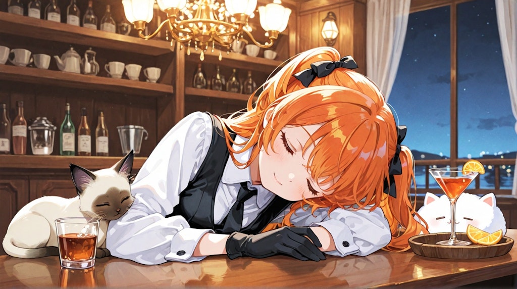 猫のいるBAR　　　　　　　　　　　うさぎもいるよ