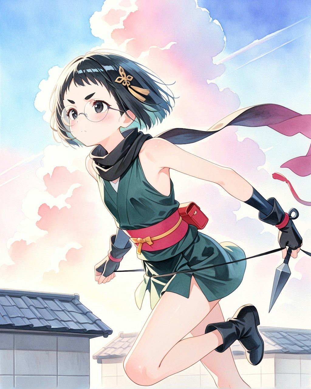 ぬけめがねちゃんにん