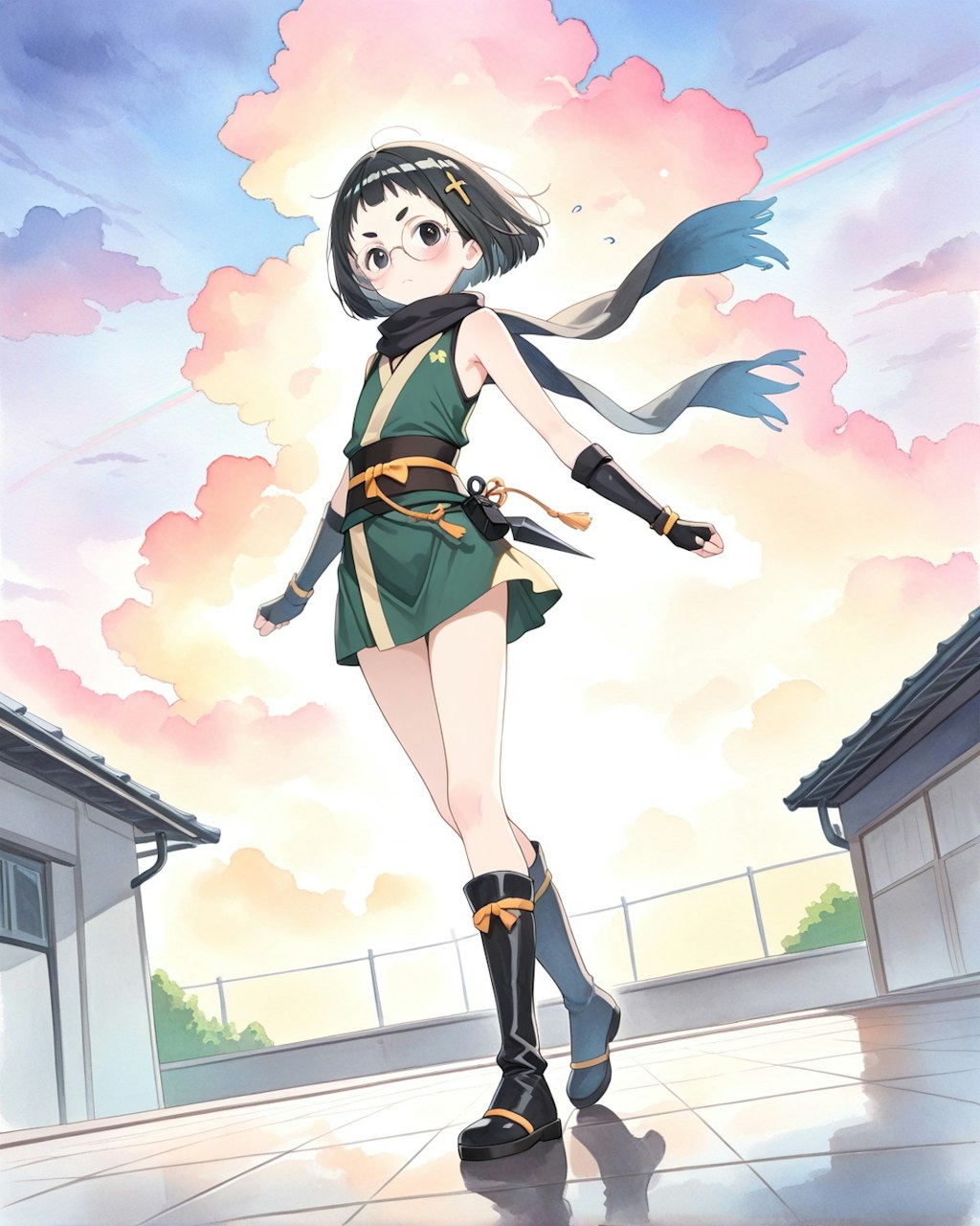 ぬけめがねちゃんにん