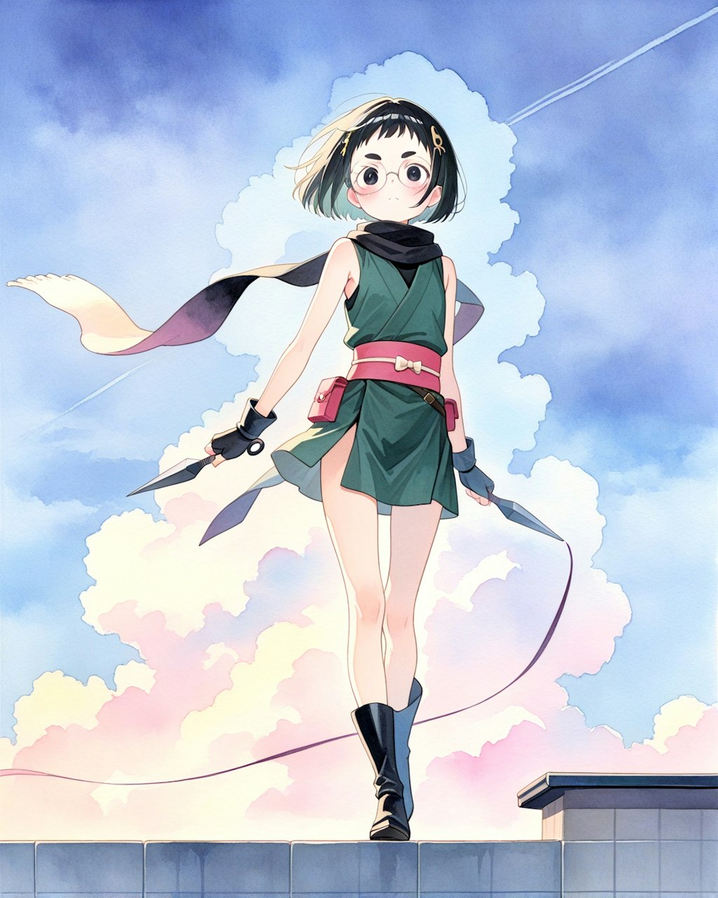 ぬけめがねちゃんにん