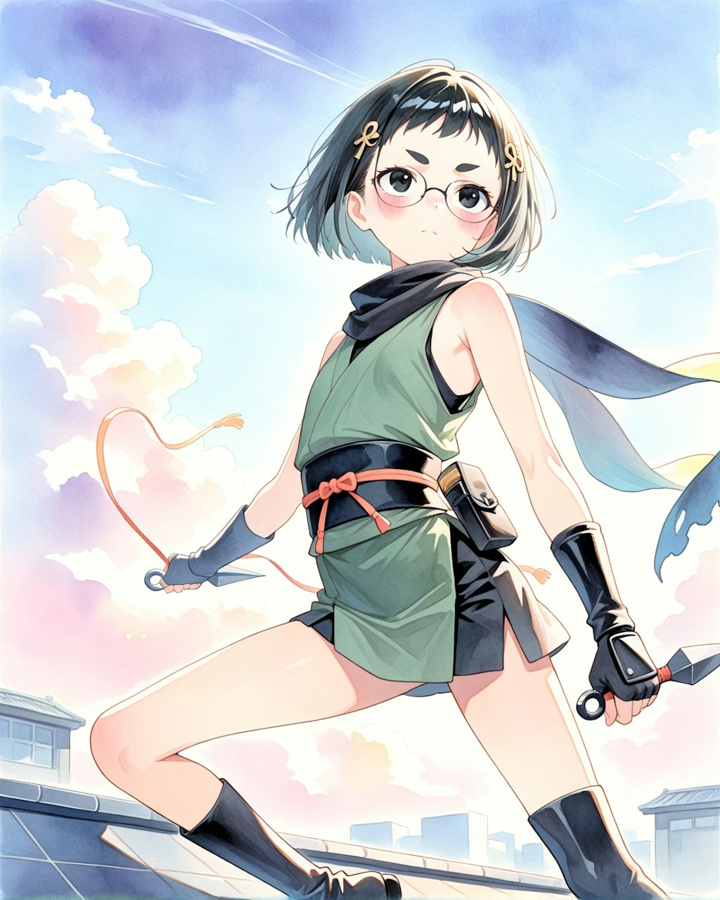 ぬけめがねちゃんにん