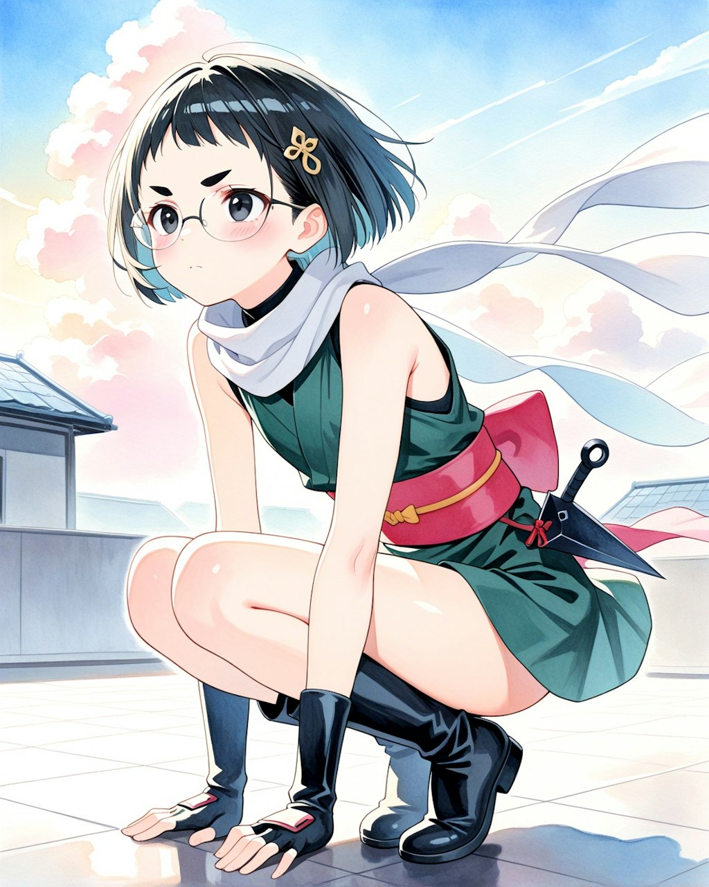 ぬけめがねちゃんにん