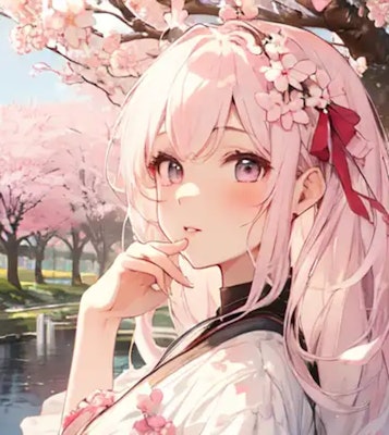 桜のお嬢様