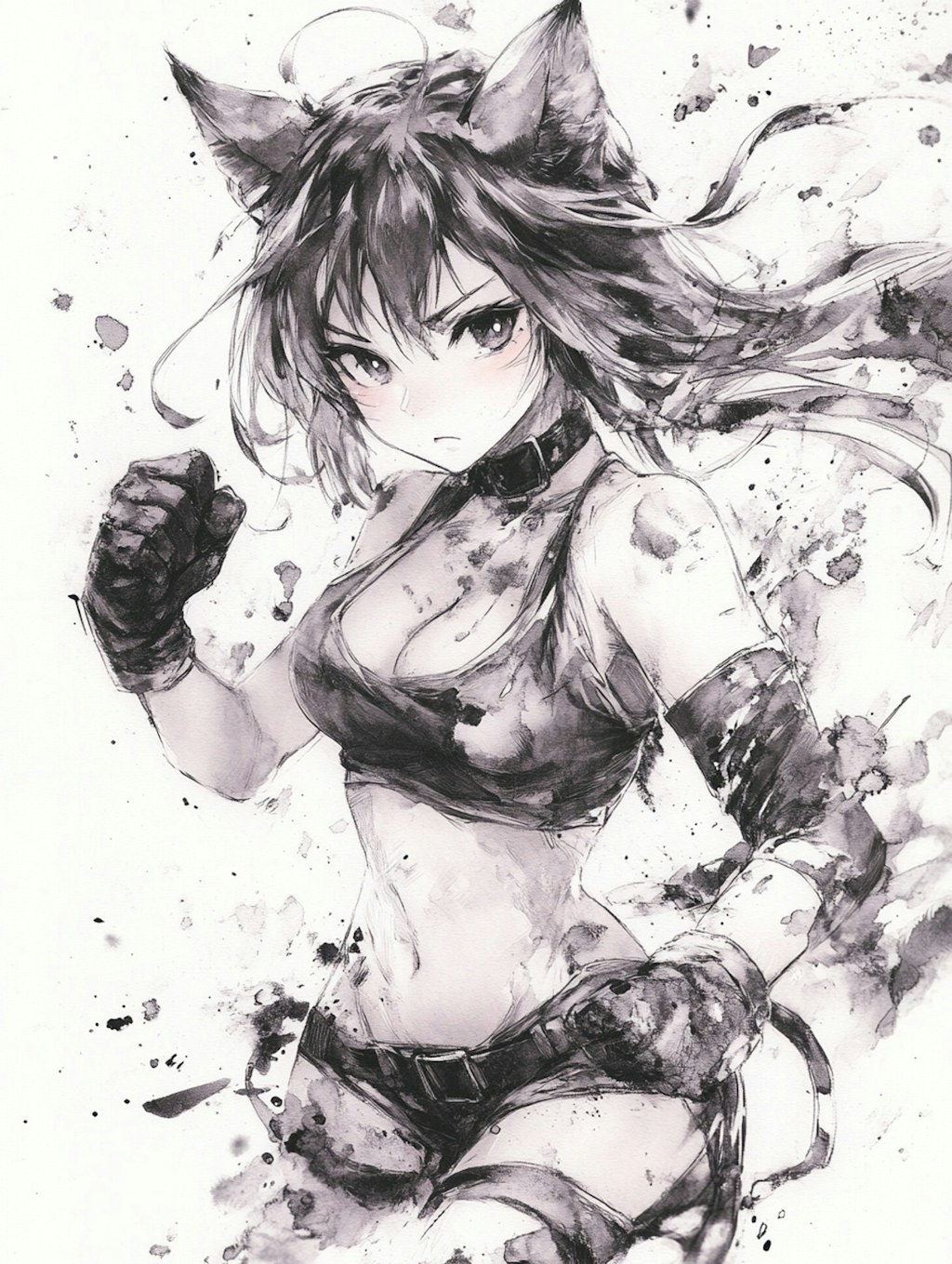 猫耳娘。