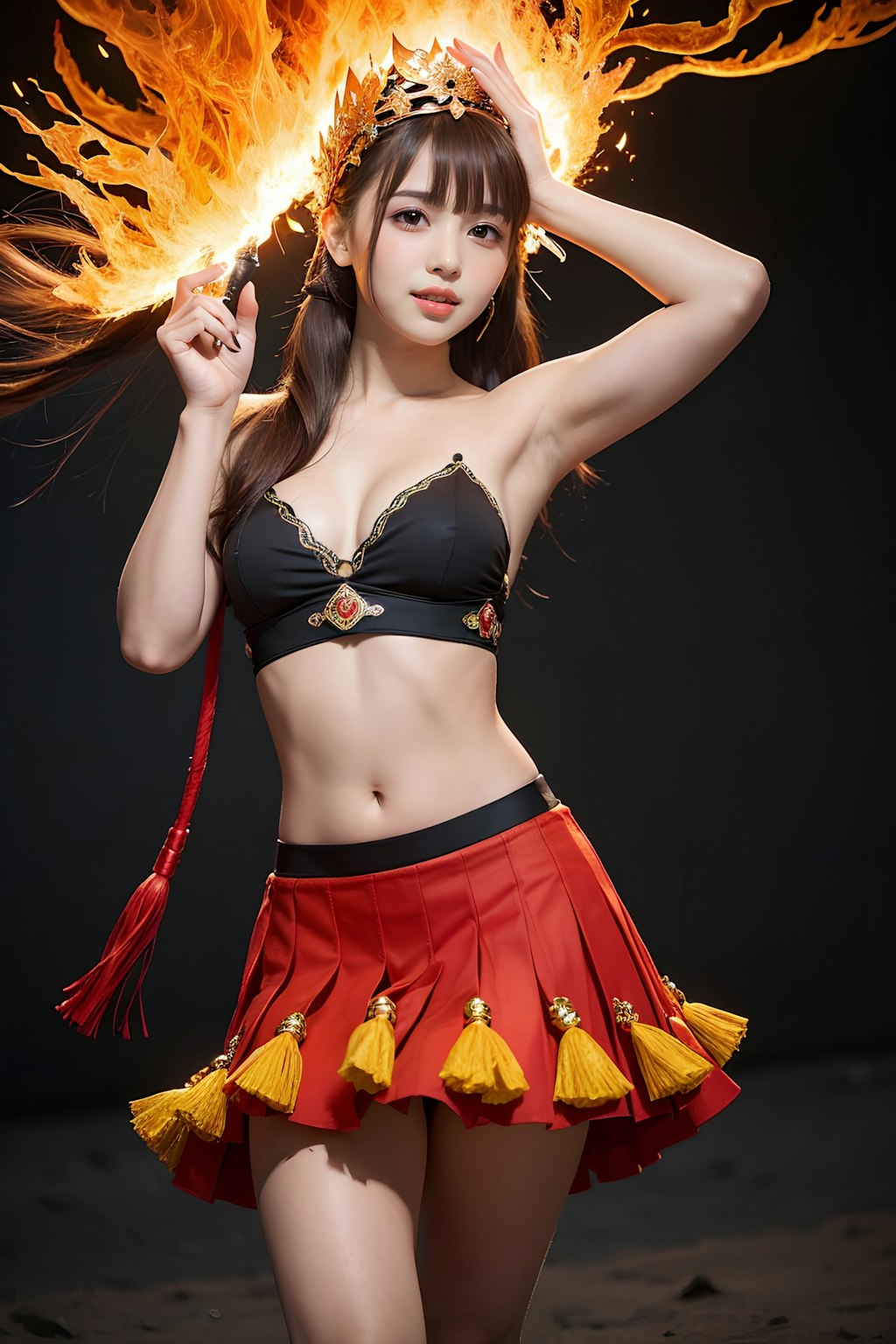 ファイヤーダンサーオロ美