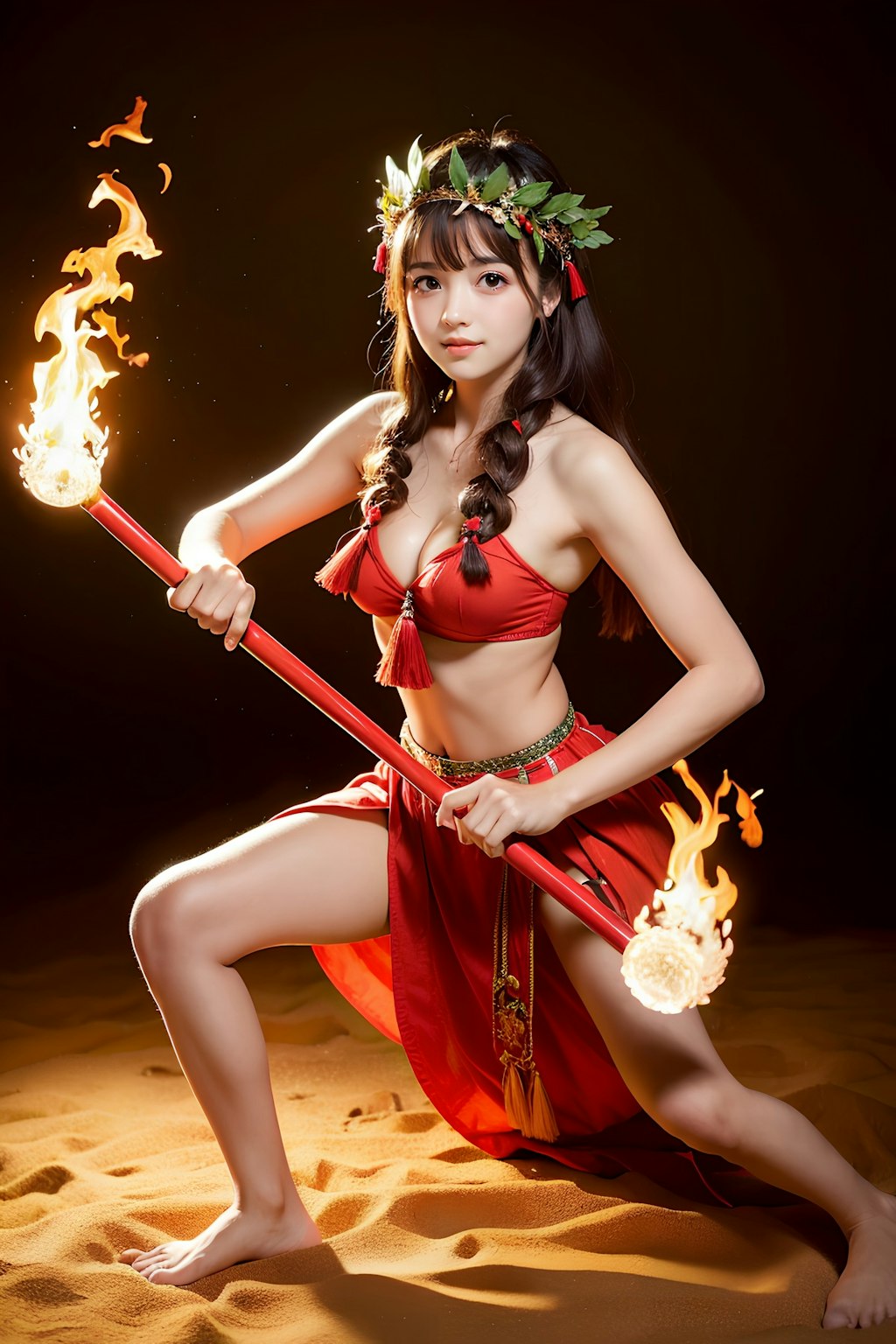 ファイヤーダンサーオロ美