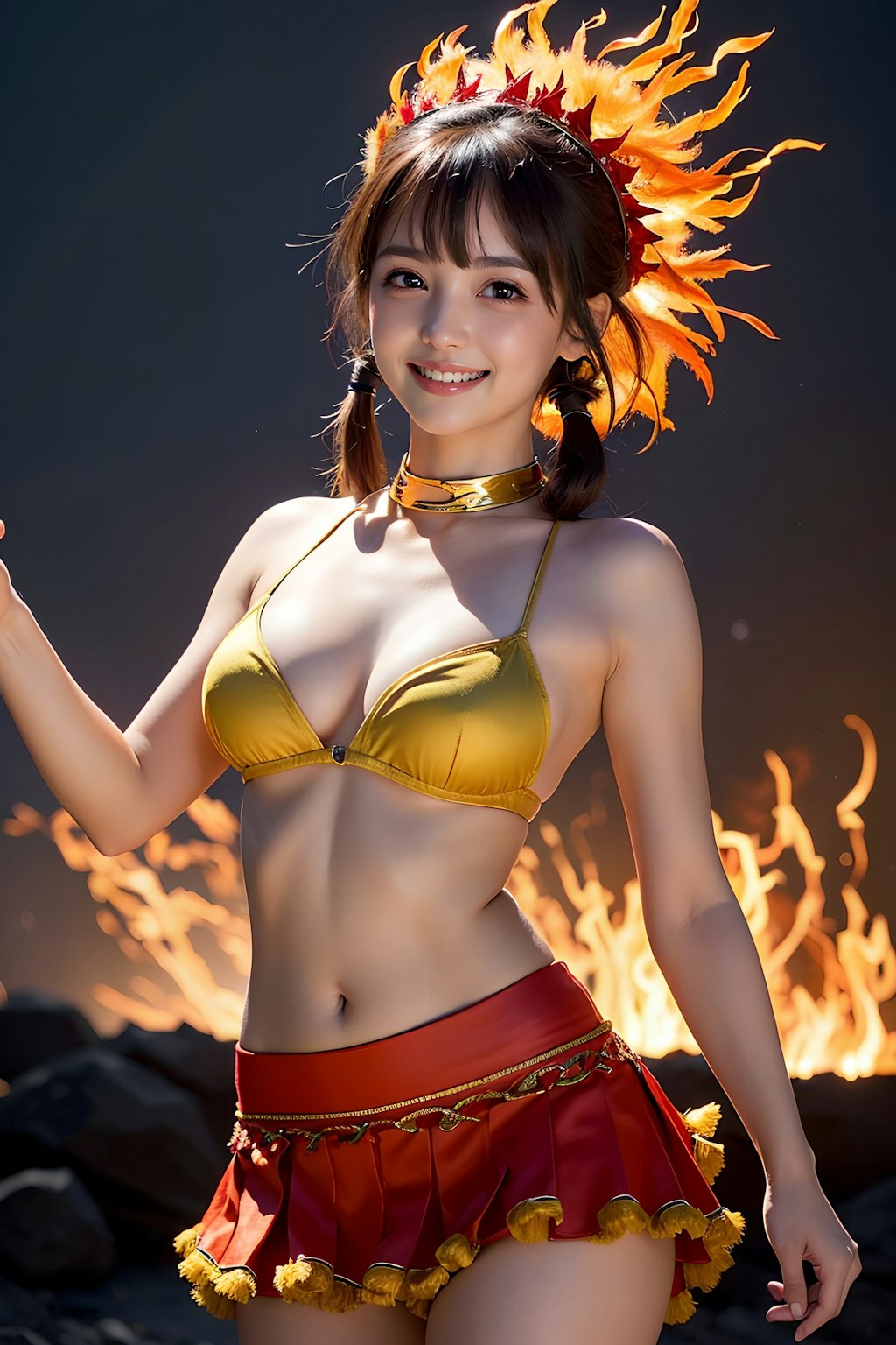 ファイヤーダンサーオロ美