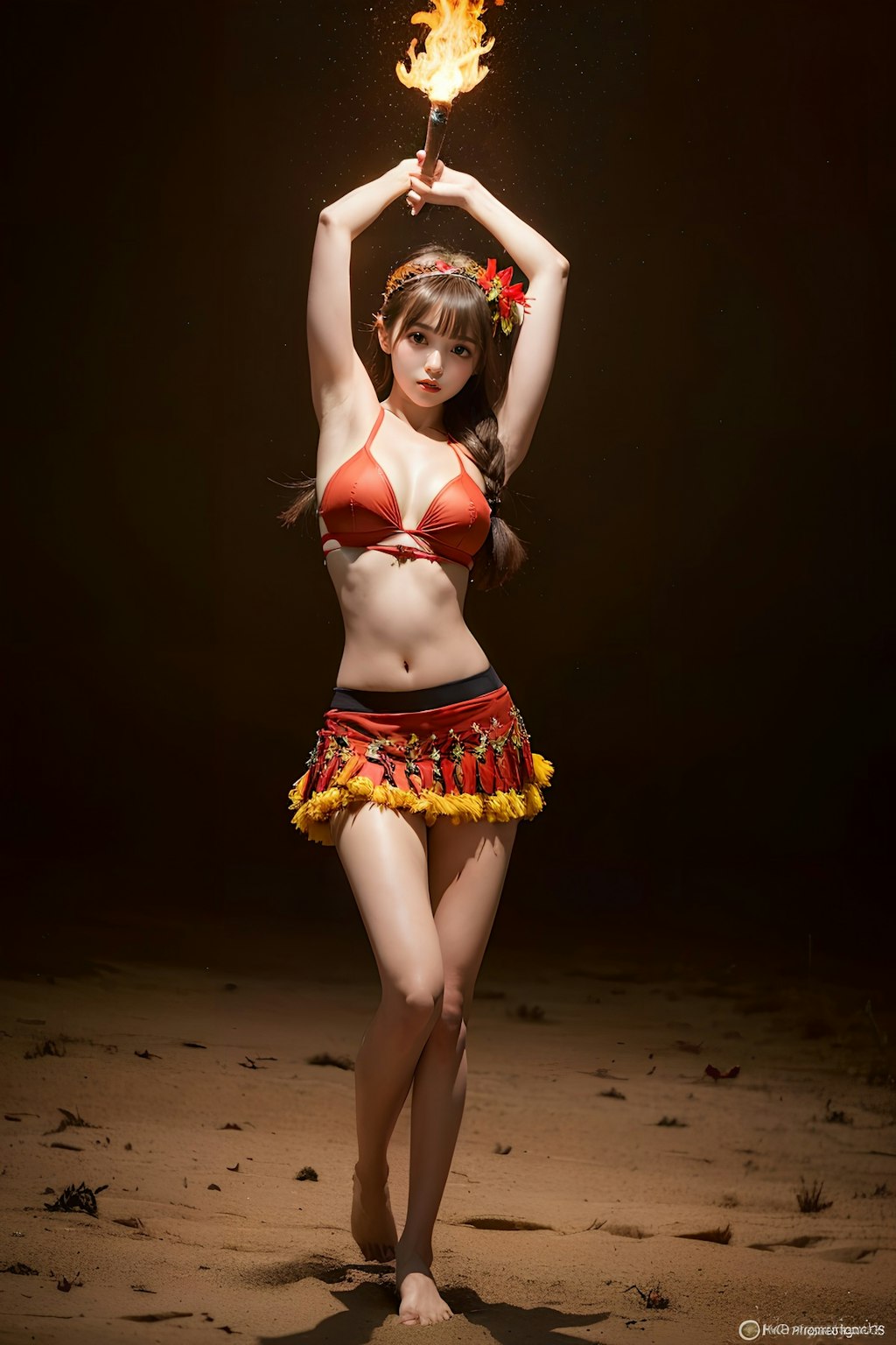 ファイヤーダンサーオロ美
