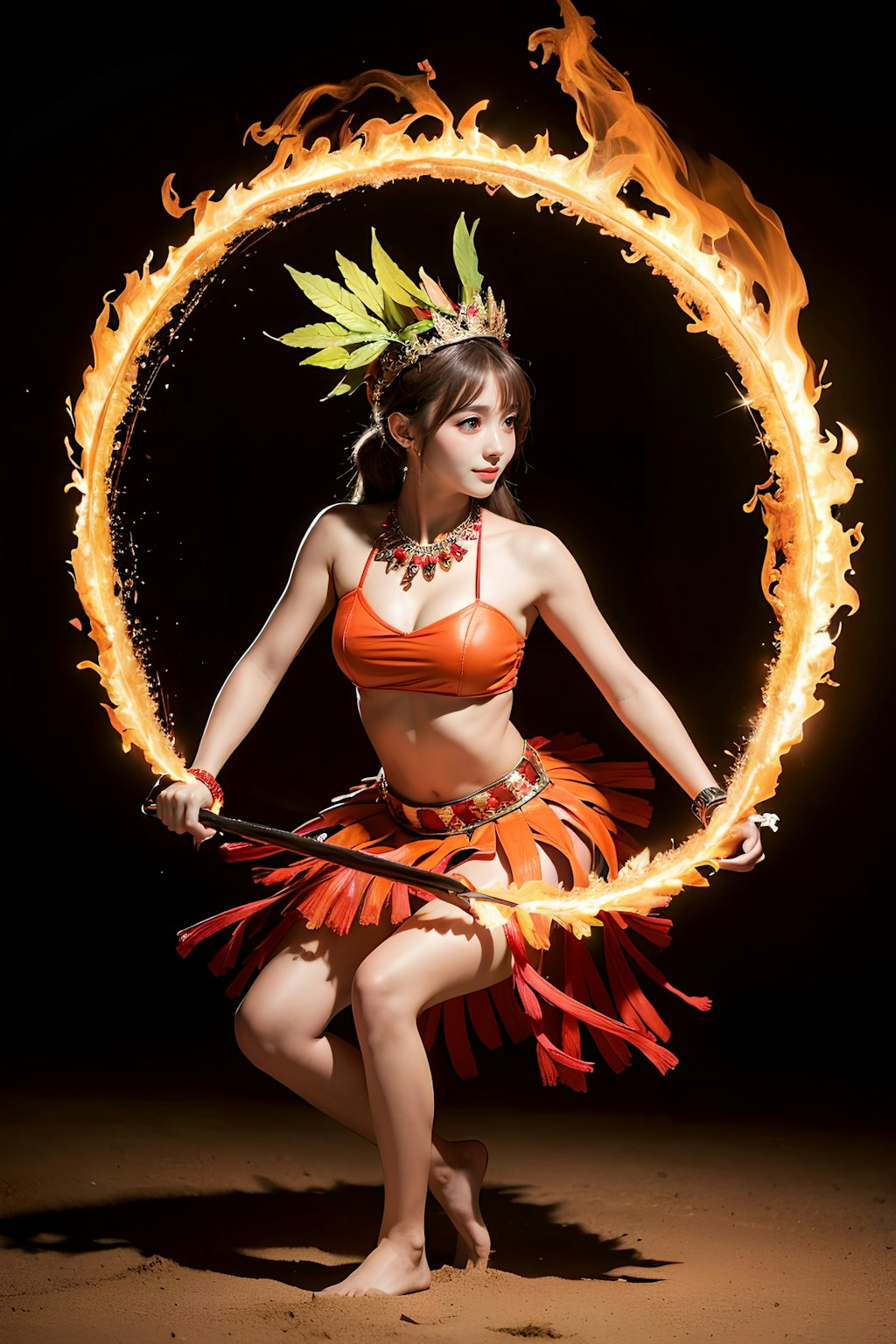 ファイヤーダンサーオロ美