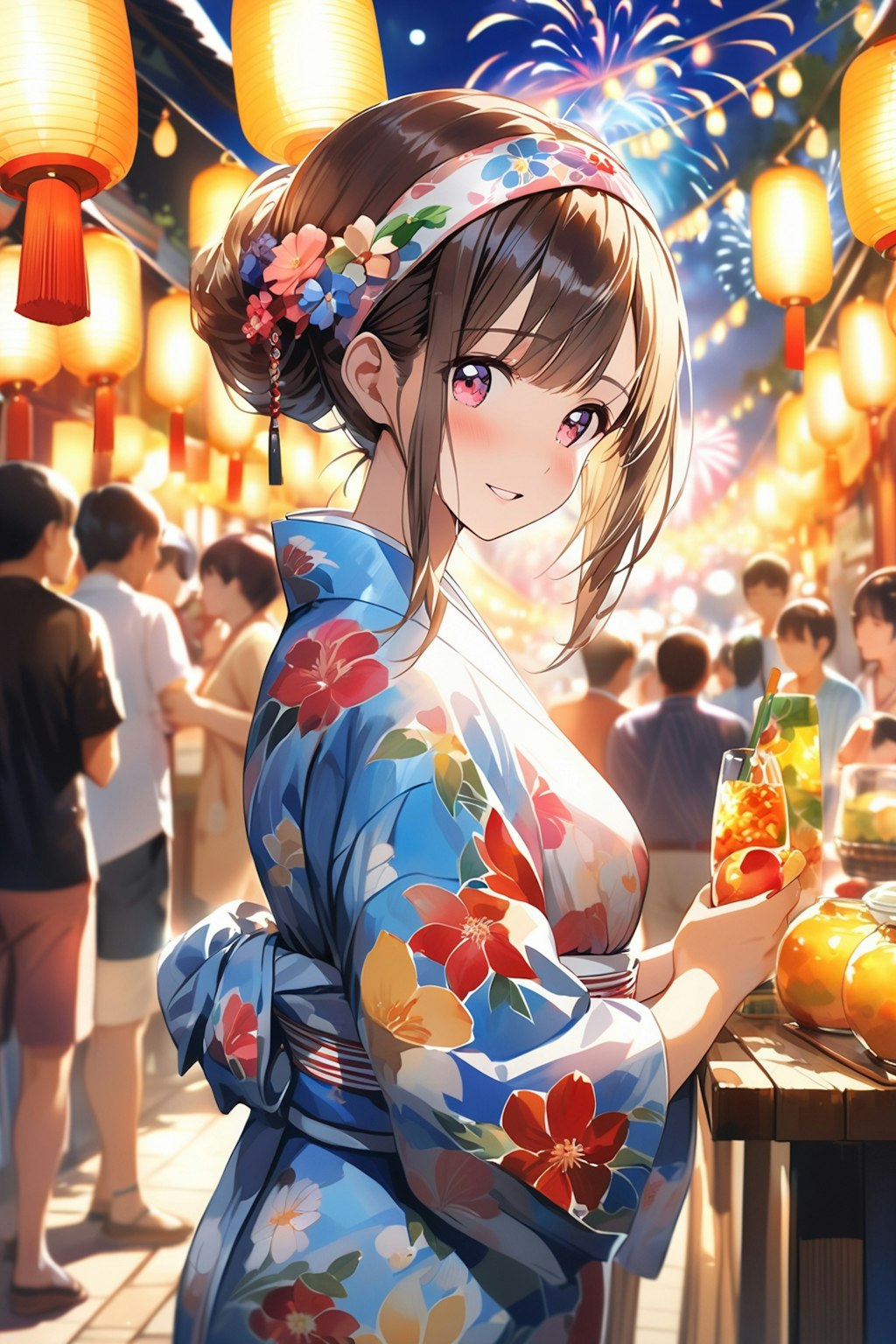 floral yukata