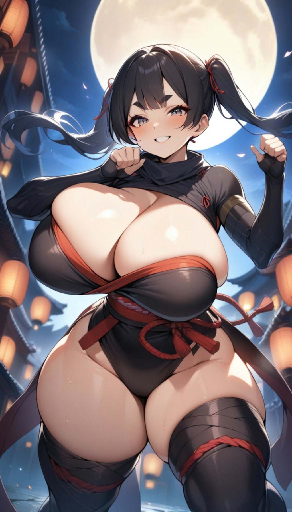 爆乳クノイチ