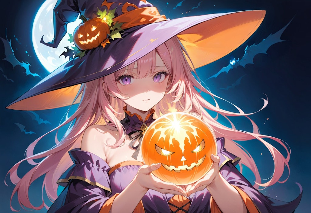 ハロウィンの魔法使い