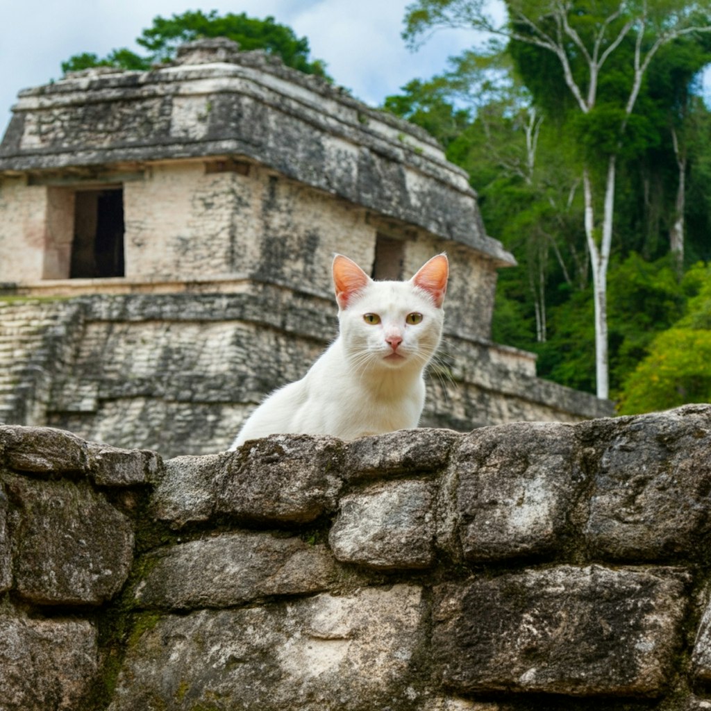 メキシコ - パレンケ遺跡