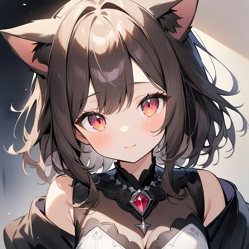 猫耳娘。