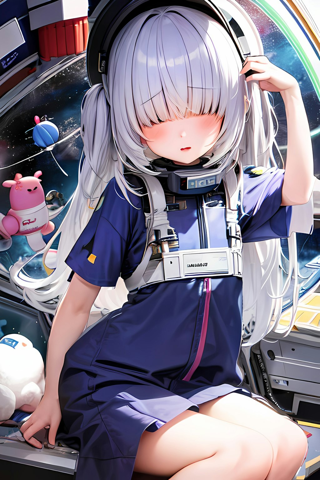 目隠れ宇宙ちゃん